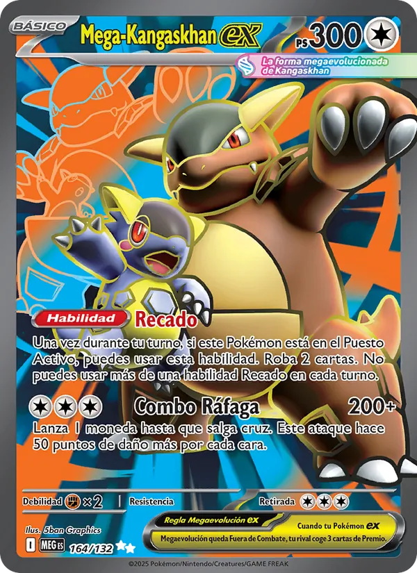 Mega-Kangaskhan ex (Mega Evolution #164/132)