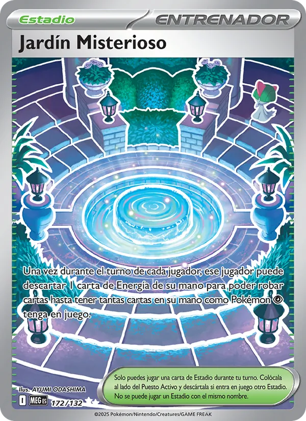 Jardín Misterioso (Megaevolución #172/132)