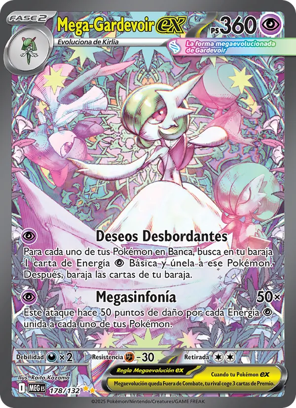 Mega-Gardevoir ex (Megaevolución #178/132)