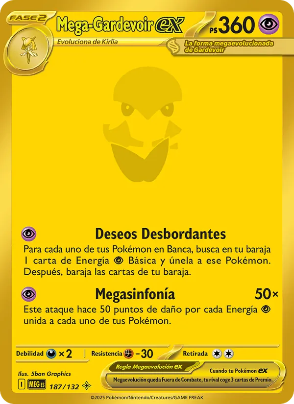 Mega-Gardevoir ex (Megaevolución #187/132)
