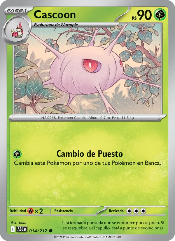 Cascoon (Héroes Ascendentes #014/217)