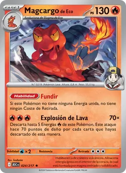 Magcargo de Eco (Héroes Ascendentes #024/217)