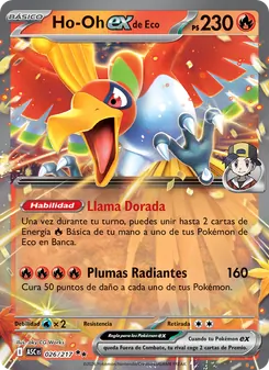 Ho-Oh ex de Eco (Héroes Ascendentes #026/217)