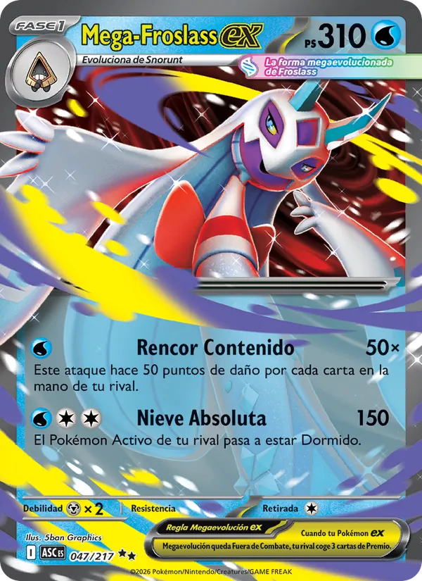 Mega-Froslass ex (Héroes Ascendentes #047/217)