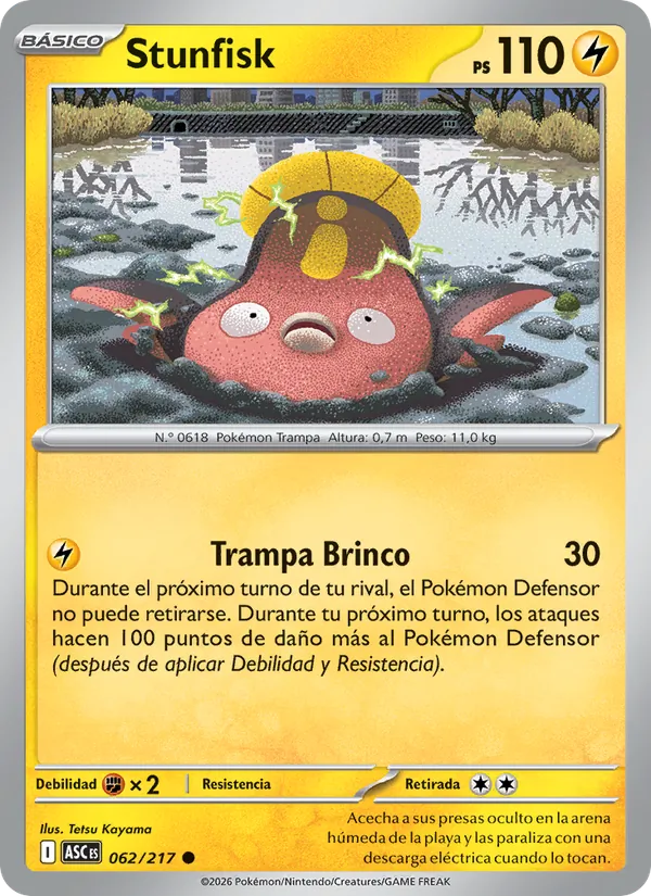 Stunfisk (Héroes Ascendentes #062/217)