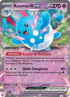Azumarill ex (Héroes Ascendentes #084/217)