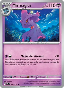 Mismagius (Héroes Ascendentes #086/217)