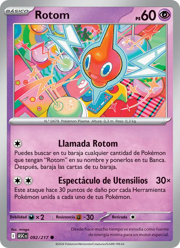 Rotom (Héroes Ascendentes #092/217)