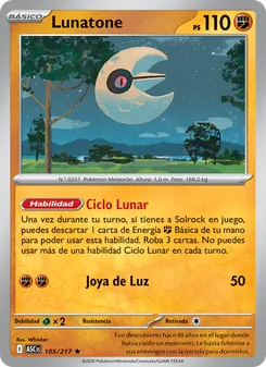 Lunatone (Héroes Ascendentes #105/217)