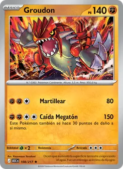 Groudon (Héroes Ascendentes #108/217)