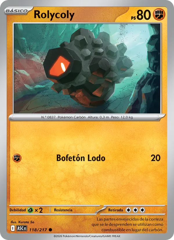 Rolycoly (Héroes Ascendentes #118/217)