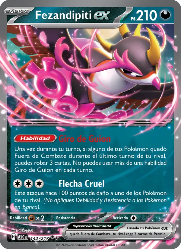 Fezandipiti ex (Héroes Ascendentes #142/217)