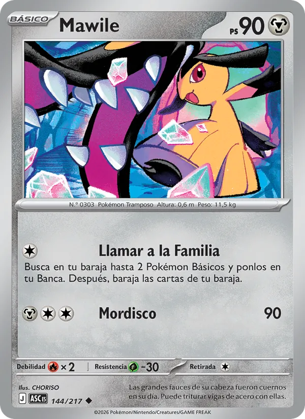 Mawile (Héroes Ascendentes #144/217)