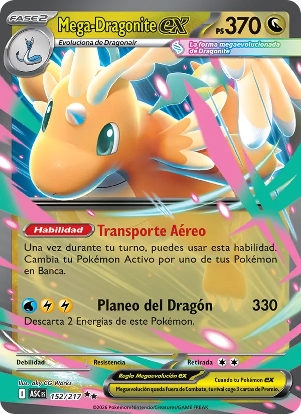Mega-Dragonite ex (Héroes Ascendentes #152/217)