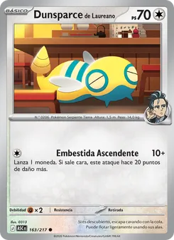 Dunsparce de Laureano (Héroes Ascendentes #163/217)