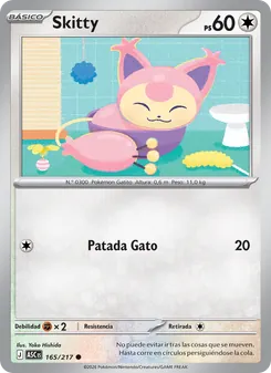 Skitty (Héroes Ascendentes #165/217)