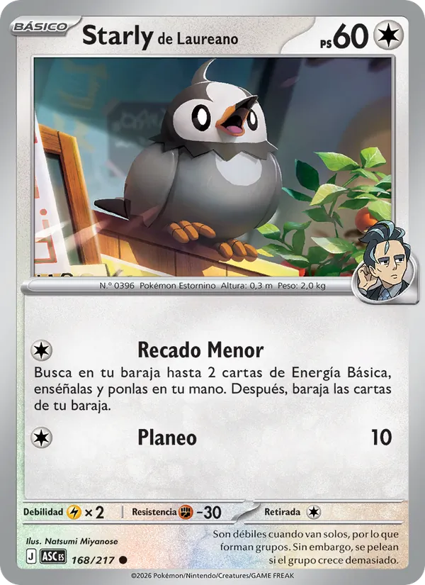 Starly de Laureano (Ascended Heroes #168/217)