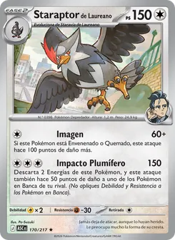 Staraptor de Laureano (Héroes Ascendentes #170/217)