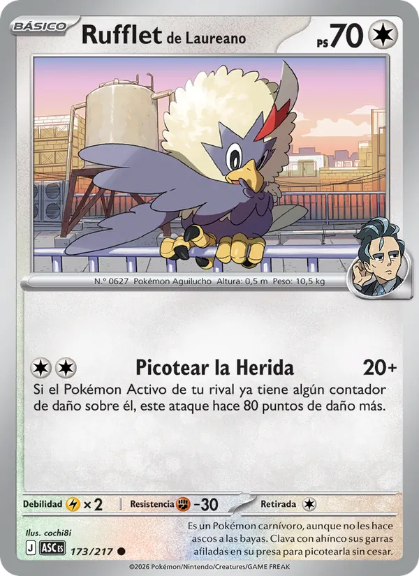 Rufflet de Laureano (Héroes Ascendentes #173/217)