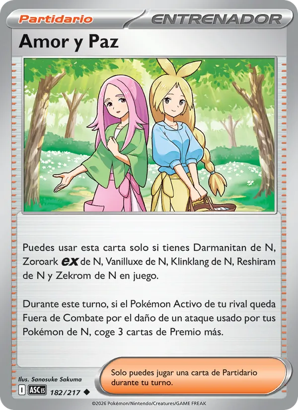 Amor y Paz (Ascended Heroes #182/217)