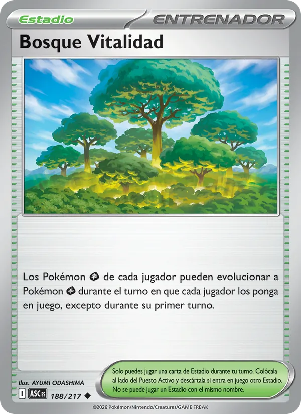 Bosque Vitalidad (Héroes Ascendentes #188/217)