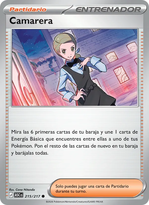Camarera (Héroes Ascendentes #215/217)