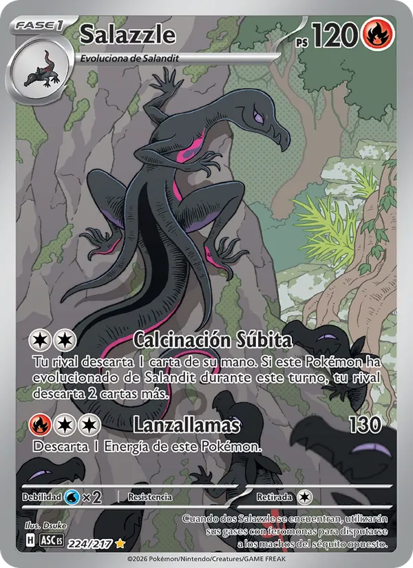 Salazzle (Héroes Ascendentes #224/217)