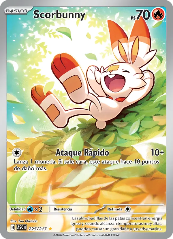 Scorbunny (Héroes Ascendentes #225/217)