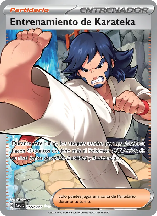 Entrenamiento de Karateka (Ascended Heroes #255/217)