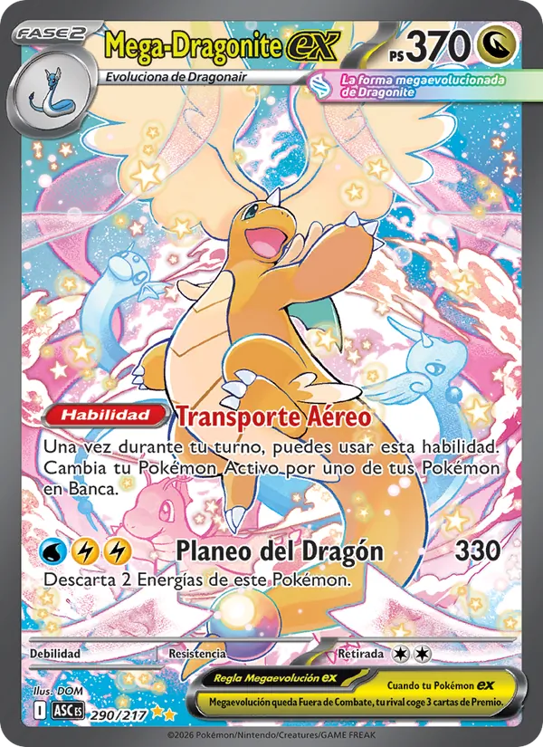 Mega-Dragonite ex (Héroes Ascendentes #290/217)