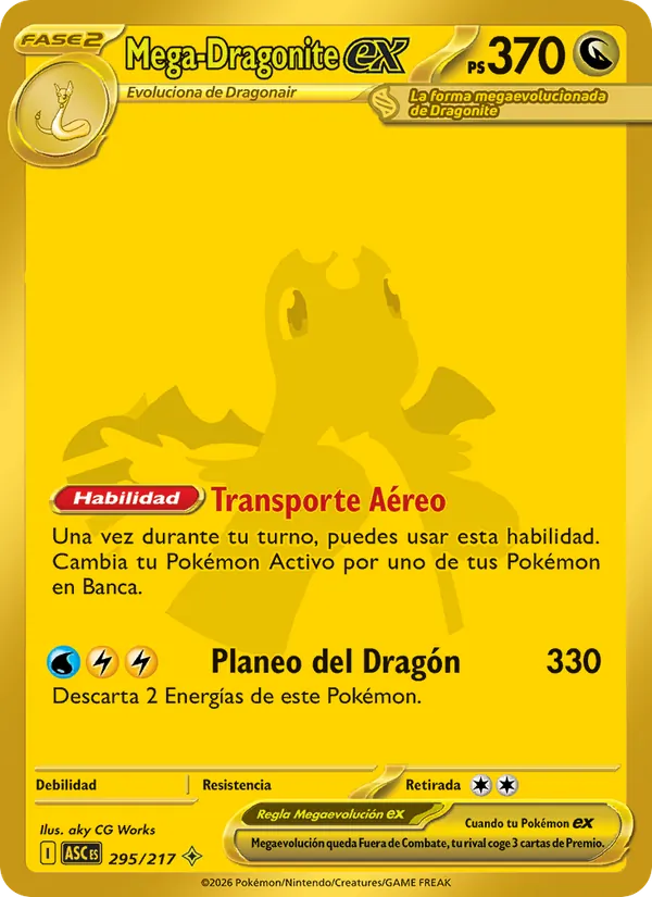 Mega-Dragonite ex (Héroes Ascendentes #295/217)