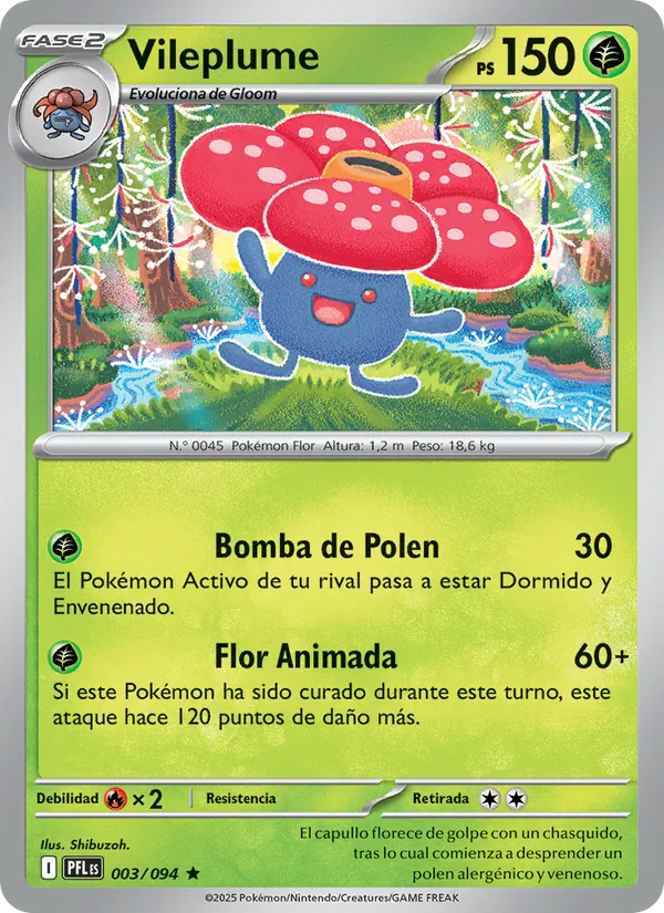 Vileplume (Fuegos Fantasmales #003/94)