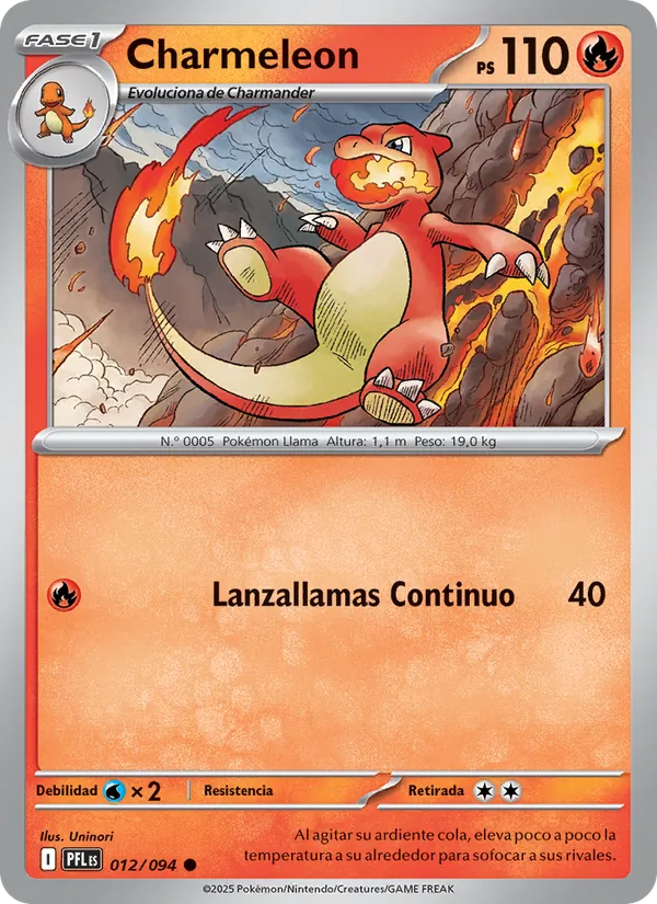 Charmeleon (Fuegos Fantasmales #012/94)