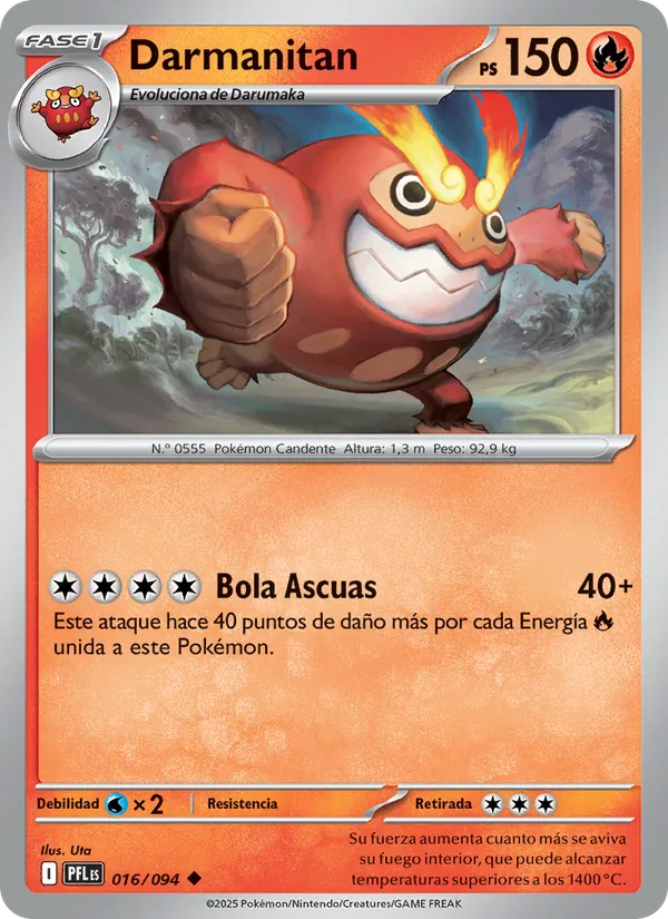 Darmanitan (Fuegos Fantasmales #016/94)