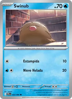 Swinub (Fuegos Fantasmales #023/94)