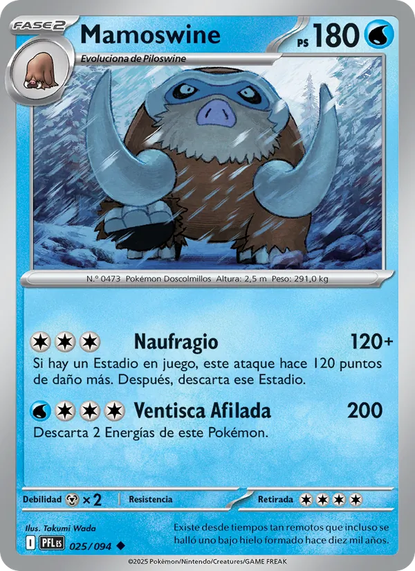 Mamoswine (Fuegos Fantasmales #025/94)