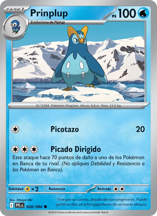 Prinplup (Fuegos Fantasmales #028/94)