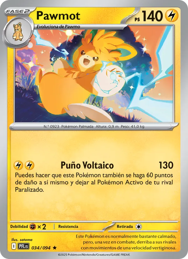 Pawmot (Fuegos Fantasmales #034/94)