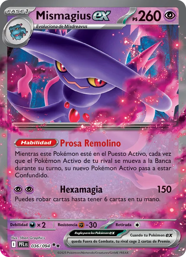 Mismagius ex (Fuegos Fantasmales #036/94)