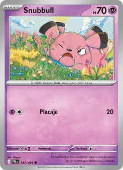 Snubbull (Fuegos Fantasmales #037/94)
