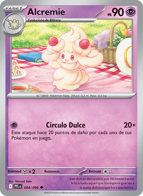 Alcremie (Fuegos Fantasmales #044/94)