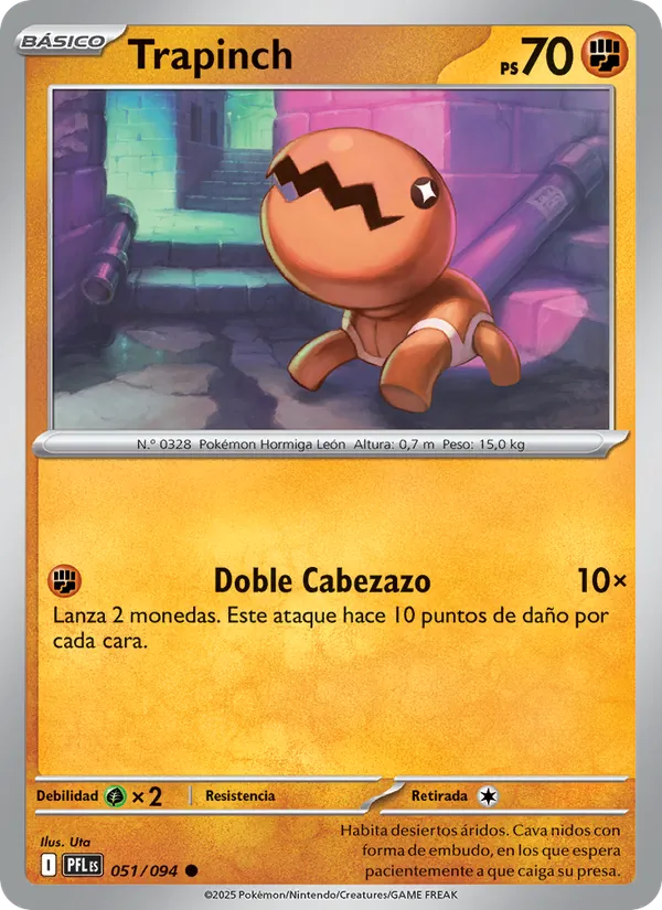 Trapinch (Fuegos Fantasmales #051/94)