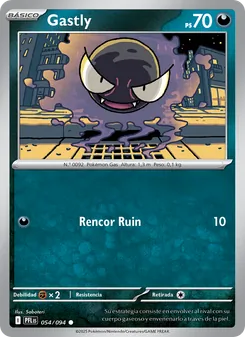 Gastly (Fuegos Fantasmales #054/94)