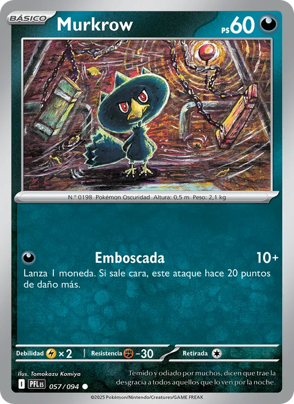 Murkrow (Phantasmal Flames #057/94)