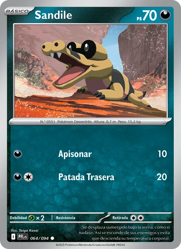 Sandile (Fuegos Fantasmales #064/94)