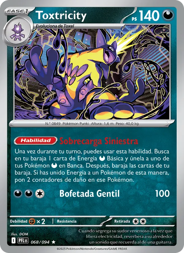 Toxtricity (Fuegos Fantasmales #068/94)