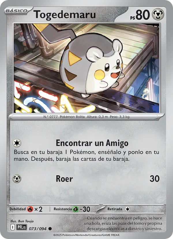 Togedemaru (Fuegos Fantasmales #073/94)