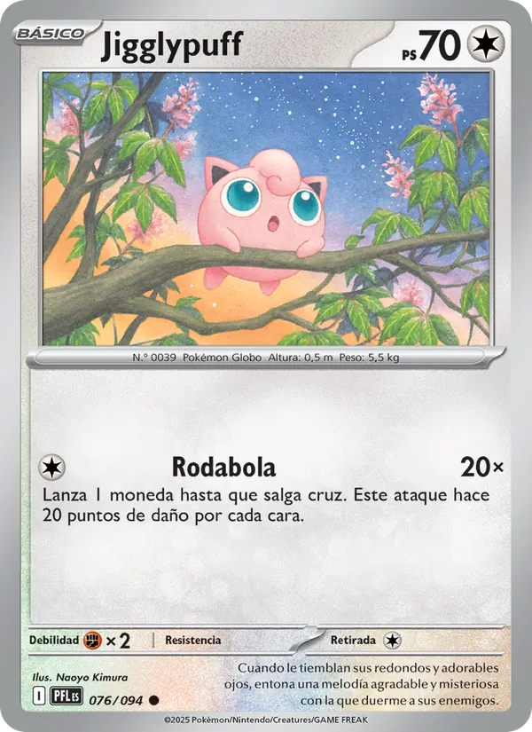 Jigglypuff (Fuegos Fantasmales #076/94)