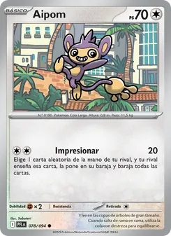 Aipom (Fuegos Fantasmales #078/94)