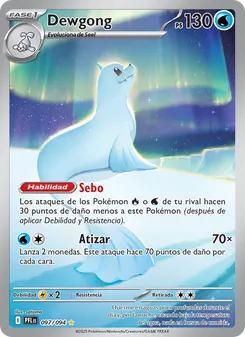 Dewgong (Fuegos Fantasmales #097/94)
